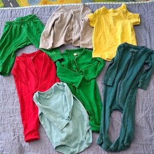 Colorful Primary Baby Clothing Lot